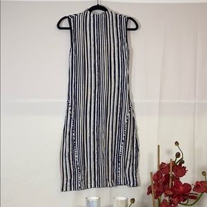 Turtleneck slip on dress